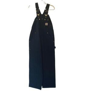 Carhartt Men's Black Overalls